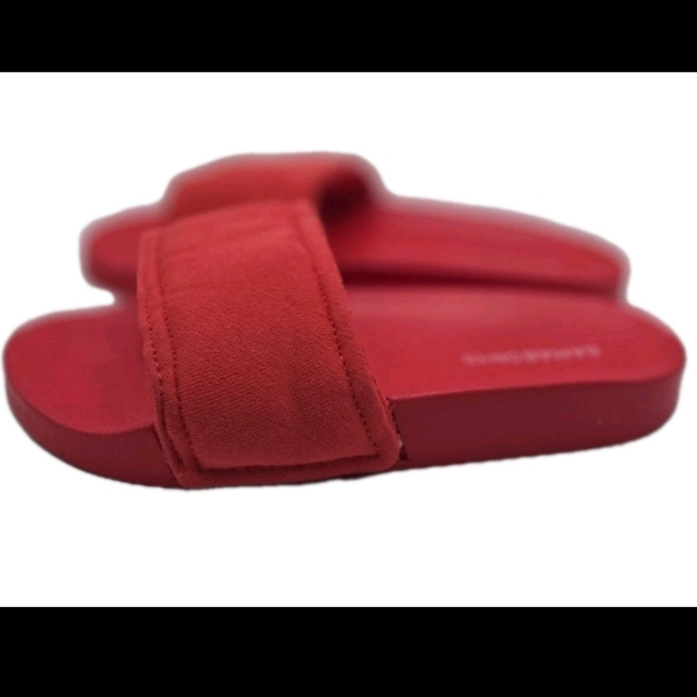 Bamabones Pilo Slide Sandals Red Size 7 / 8 Washable Comfort Streetwear NEW NWT - Picture 7 of 12